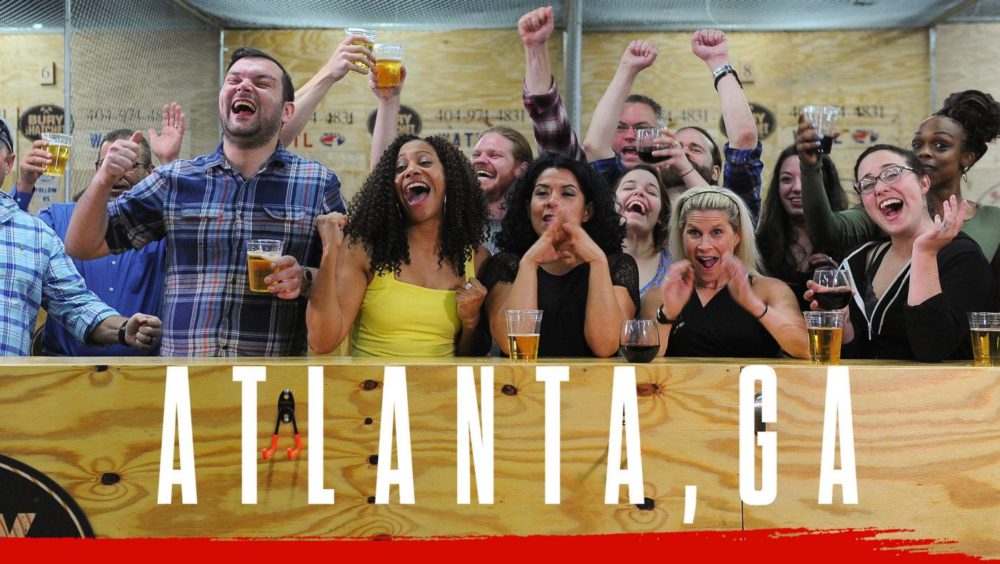 atlantaGaCityPageHeader Axe Throwing Atlanta header image for Sandy Springs Location