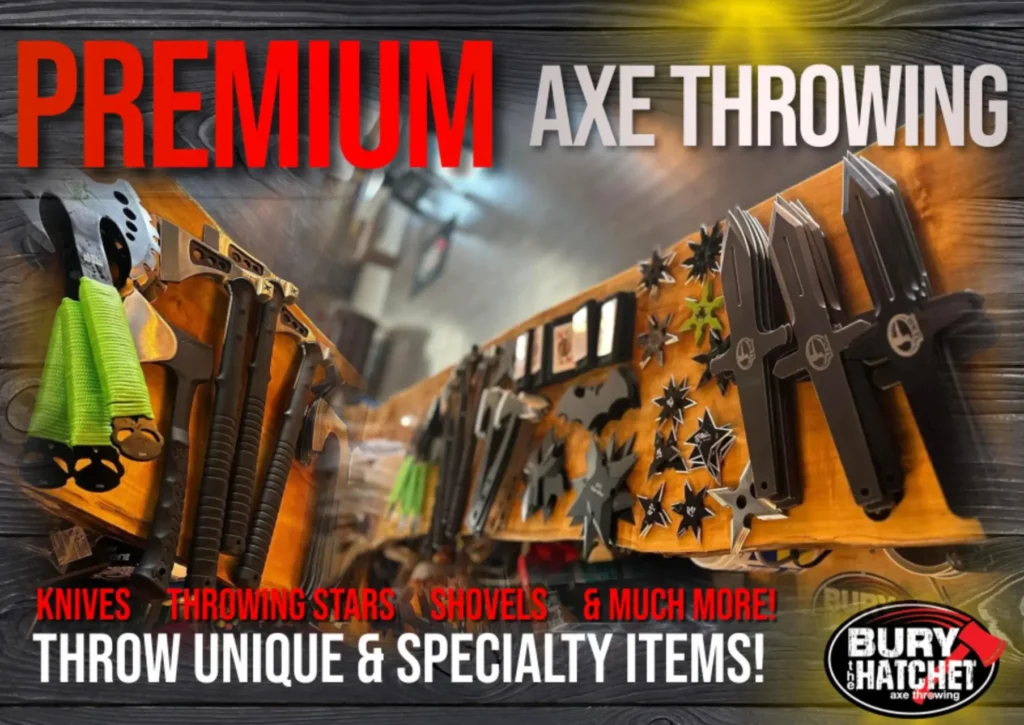 premium axe throwing